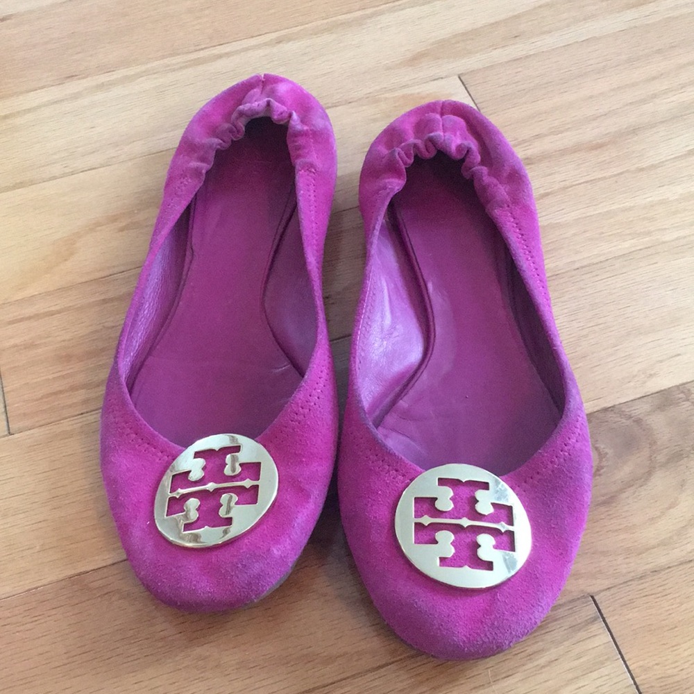Tory Burch Magenta Pink Reva Size 10